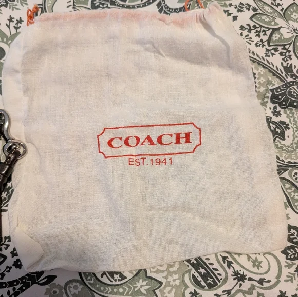 Coach Y2K Brown Leather Wristlet - Picture 6 of 6